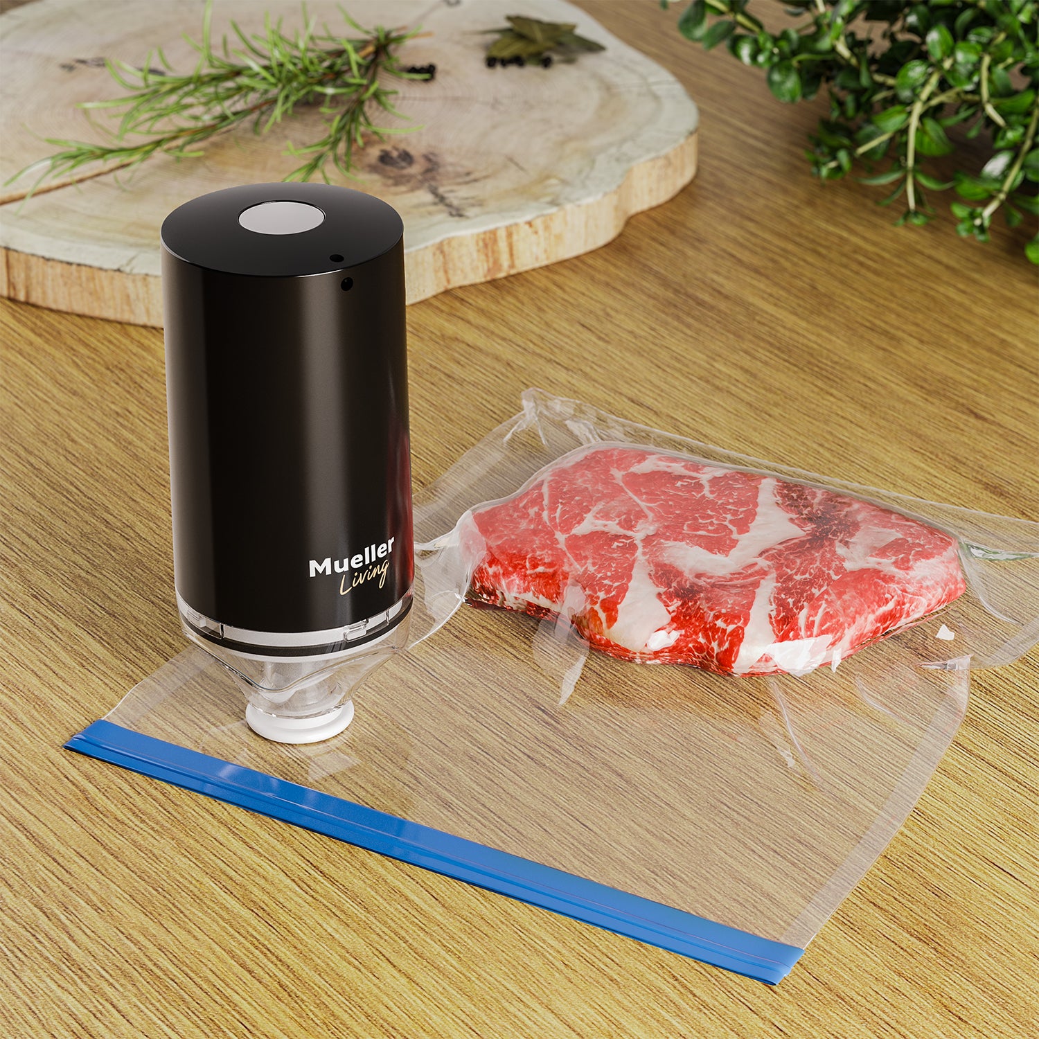 MuellerLiving Portable Vacuum Sealer