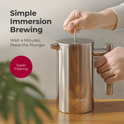 MuellerLiving French Press Coffee
