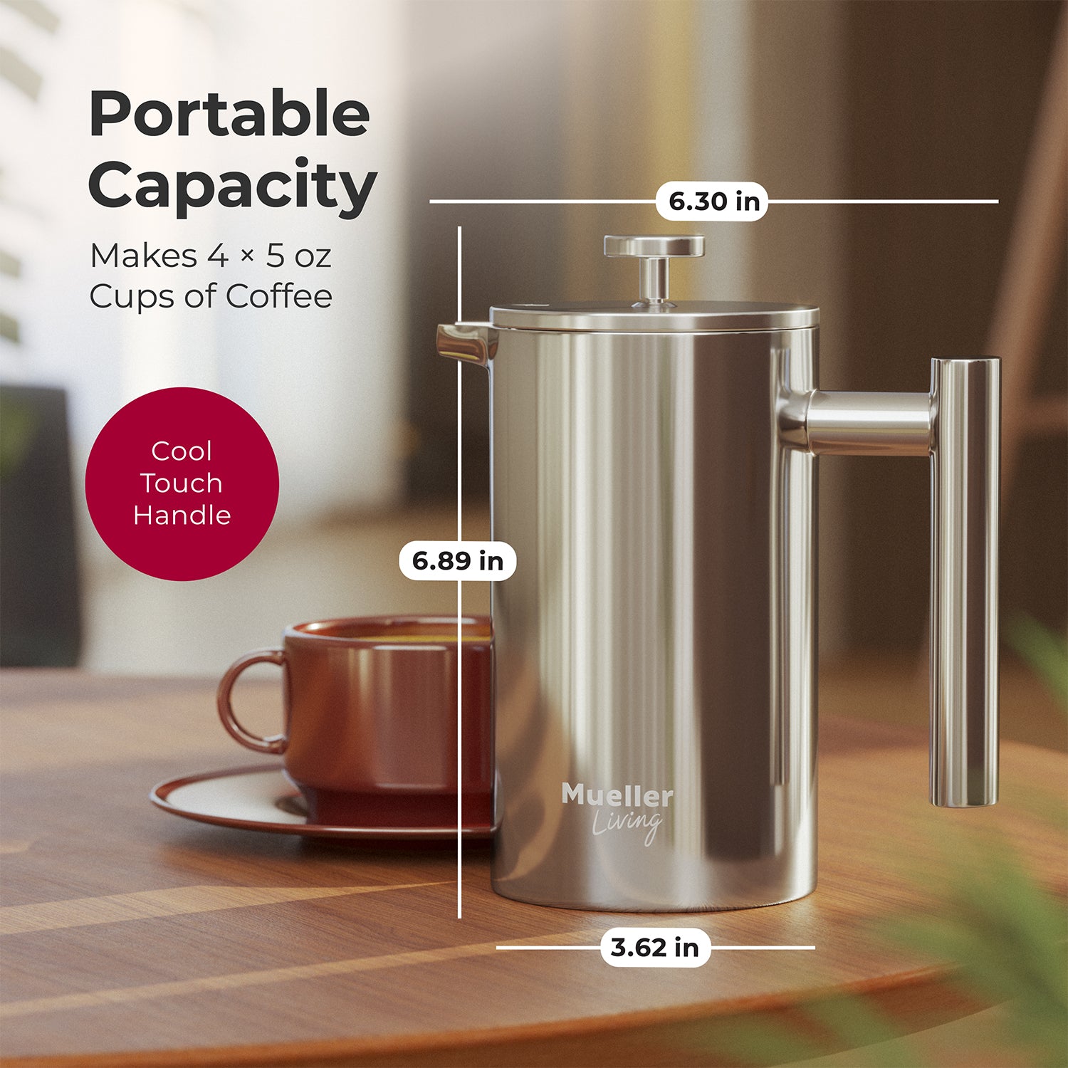 MuellerLiving French Press Coffee